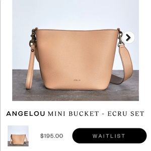 Angela Roi Angelou bucket bag